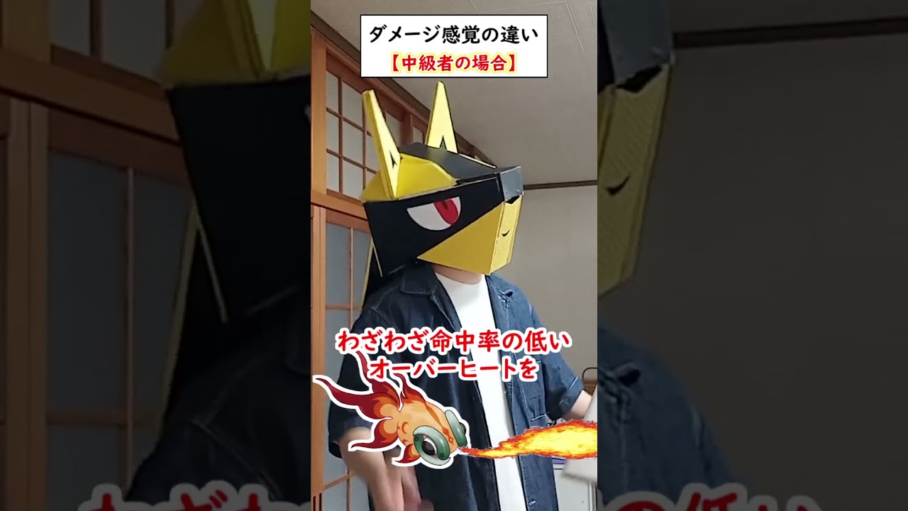 【ポケモン】レベル別　ダメージ感覚の違い