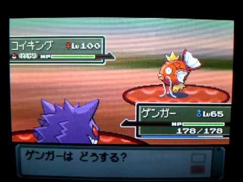 コイキングlv100現る