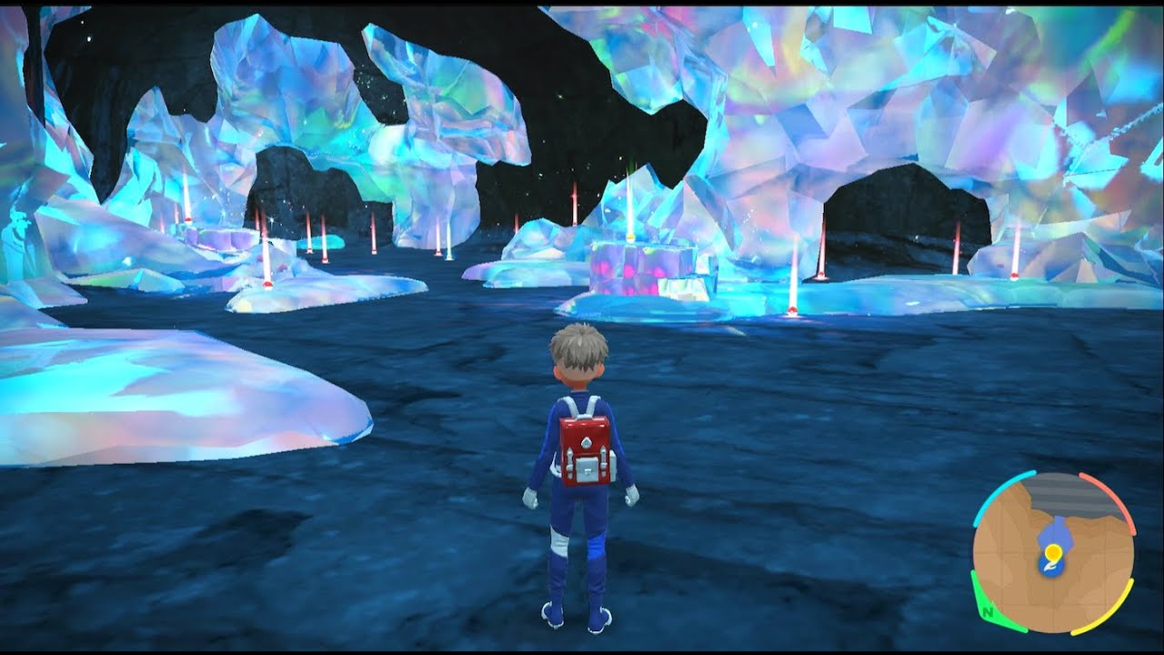 【ポケモンSV DLC】エリアゼロ最深部の隠し洞窟とステラタイプガブリアスの場所【ゼロの秘宝後編】