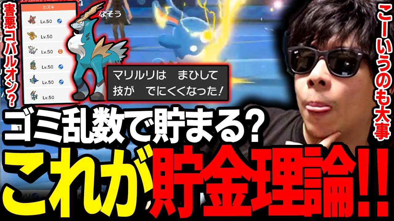 【もこう】ゴミ乱数も大事！？「●●型コバルオン」に仕事をされ過ぎた結果ｗｗｗ【ポケモン 切り抜き】