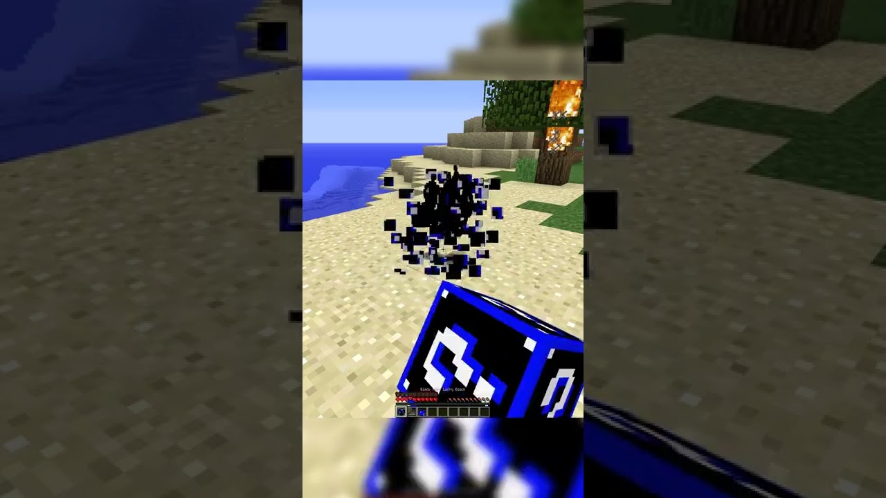 世界最強のラッキーブロック【マイクラ】 #Shorts