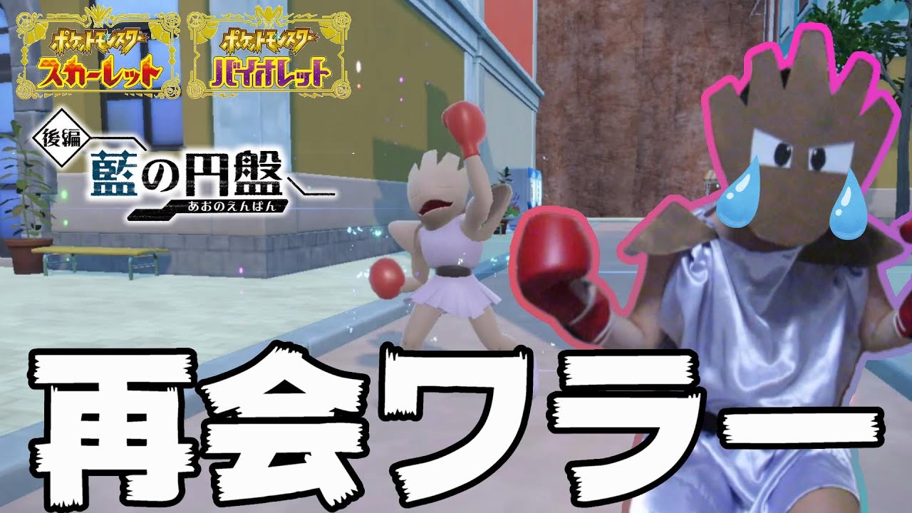 エビワラーと一年ぶりの再会を藍の円盤で果たしたエビワラーに取りつかれし男【ポケモンSV】