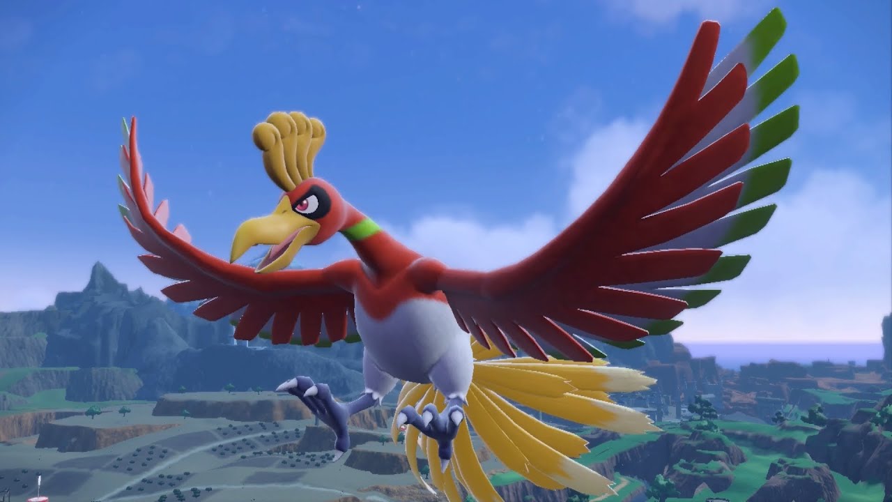 「ホウオウ」出現場所【ポケモンSV ゼロの秘宝 藍の円盤】