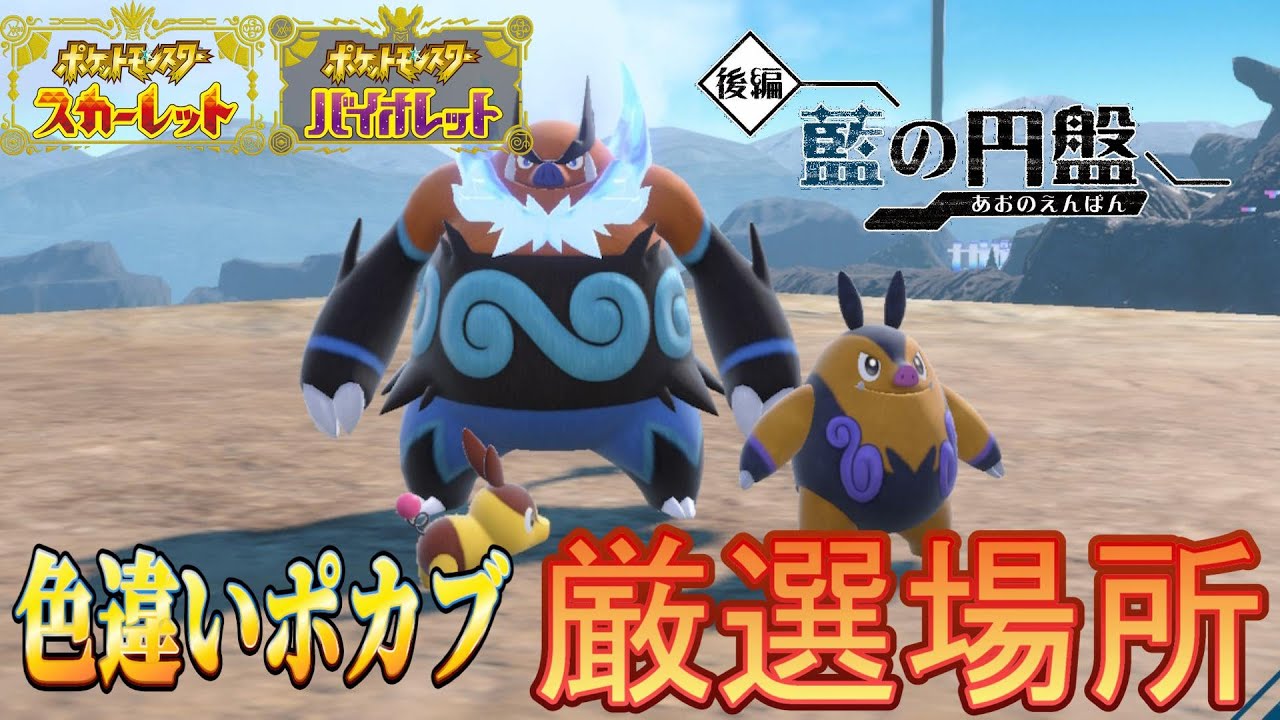 【ポケモンSV】色違いポカブの厳選場所！！