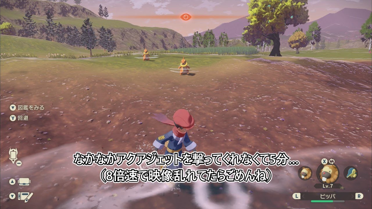 【ポケモンレジェンズアルセウス】ブイゼル君のおかげで図鑑が完成しないよ