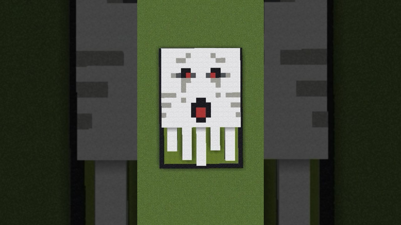 ”ガスト”のサンドアート 【マイクラ/マインクラフト/Minecraft】 #shorts