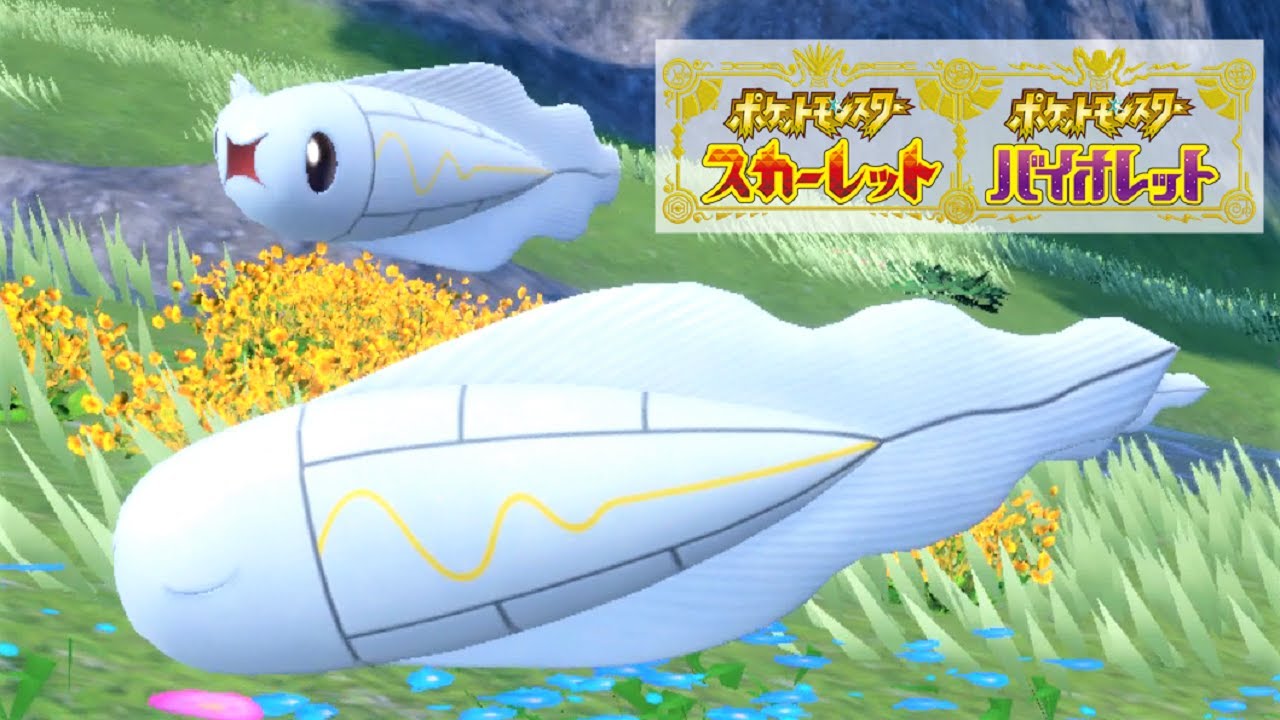 【可愛い】シビシラス６匹に囲まれて癒されピクニック【ポケモンSV】