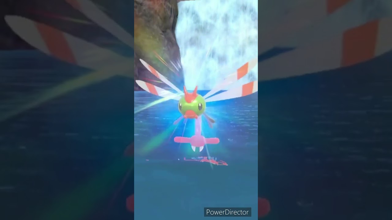 【ポケモンバイオレット】進化　ヤンヤンマ→メガヤンマ　#ポケモンバイオレット #ゲームリハビリ #shorts