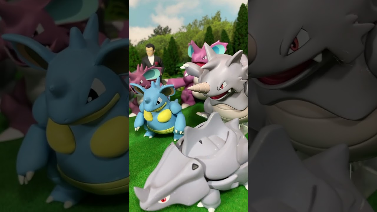 Giovani’s Pokemon  #pokemongo #rhydon #giovani #pokemon #nidoking #pokemonbattle #pokemonworldscale