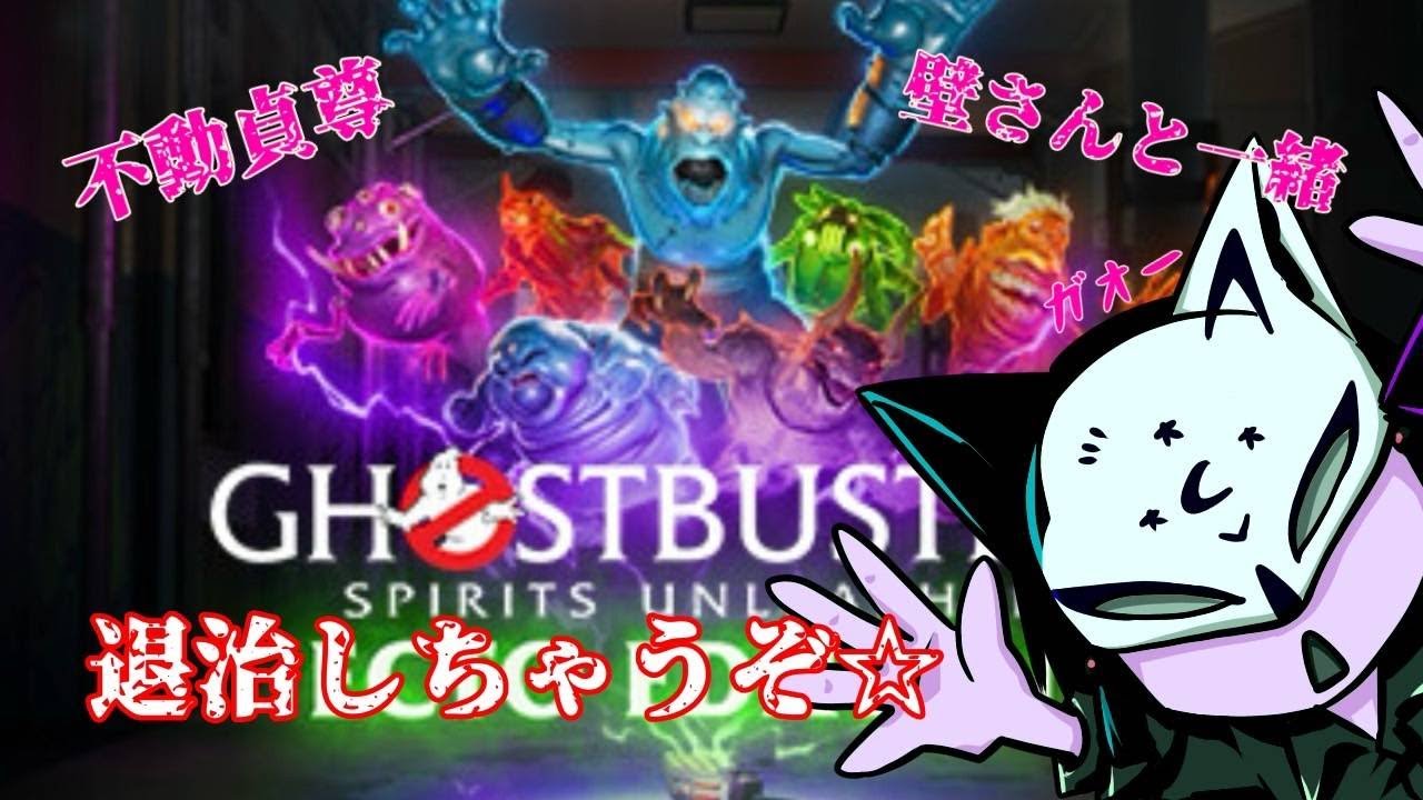 ゴーストをバスターする？　完全初見☆