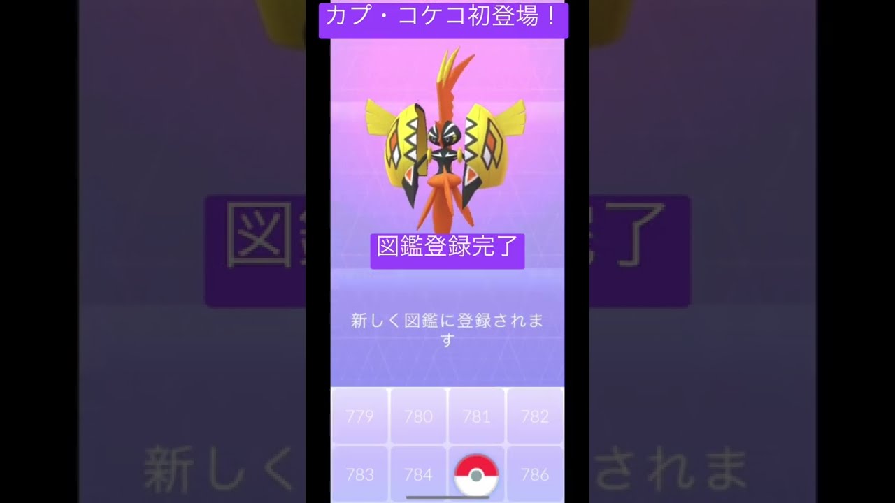 【ポケモンGO】カプ・コケコ初登場。アローラ解禁初レイド。#ポケモンgo #shorts #pokemongo #ポケモン #pokemon #raid