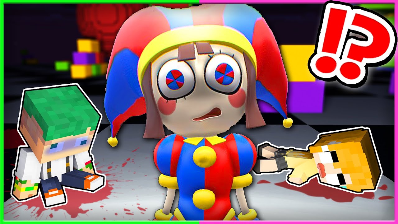 アメイジング・デジタルサーカスの世界に入っちゃうマインクラフト?!😱💨『ポムニ鬼ごっこ』【まいくら・Minecraft】よろずや🍭