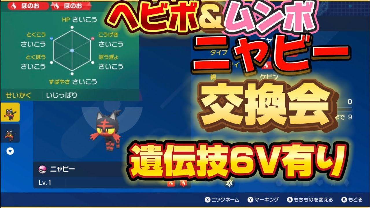 【藍の円盤】ヘビボ＆ムンボ入りニャビー交換会！遺伝技6V有り！誰でも参加OK！