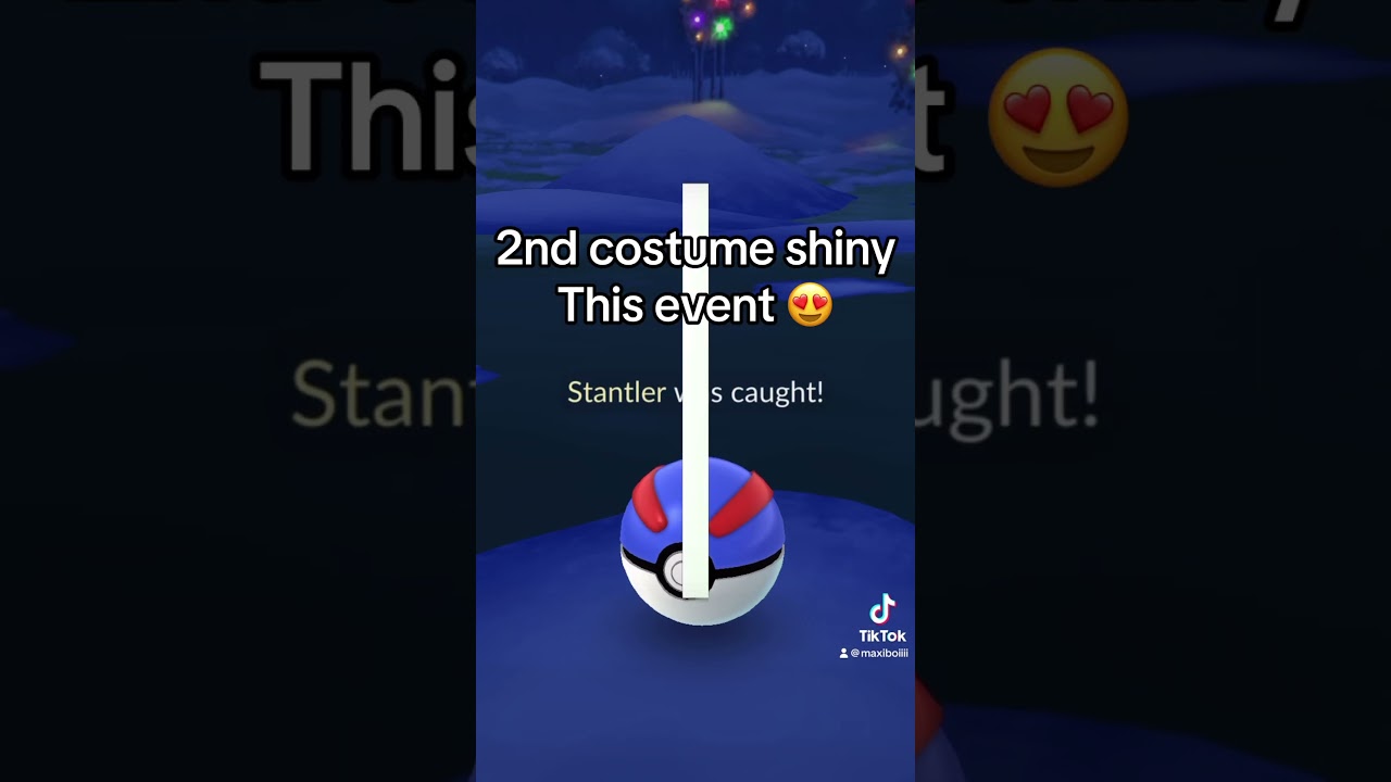 ✨ Shiny Stantler in Pokémon GO 💫 #pokemongopvp #pokemongogbl