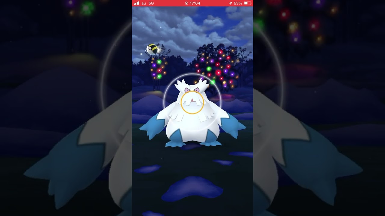 【色違い】ユキノオー【ウィンターイベント1】#ポケモン