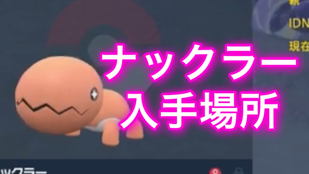 【ポケモンSV】【藍の円盤】ナックラー入手場所