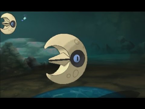 3DS【ポケモン ORAS】 shiny  Lunatone 色違い ルナトーン 色違 月石