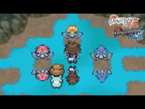 【ポケモンBW2】ユクシー・エムリット・アグノムとの遭遇【ポケモンブラック2・ホワイト2】