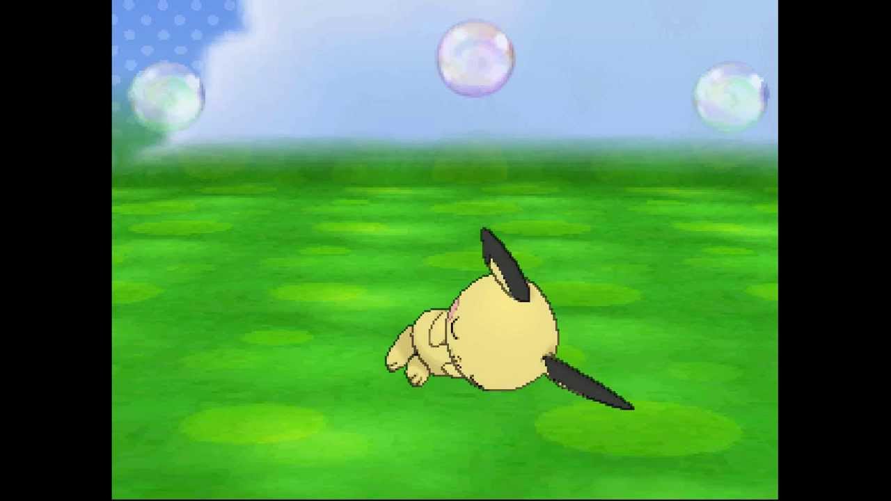 ポケパルレ　ピチューと戯れるだけの動画