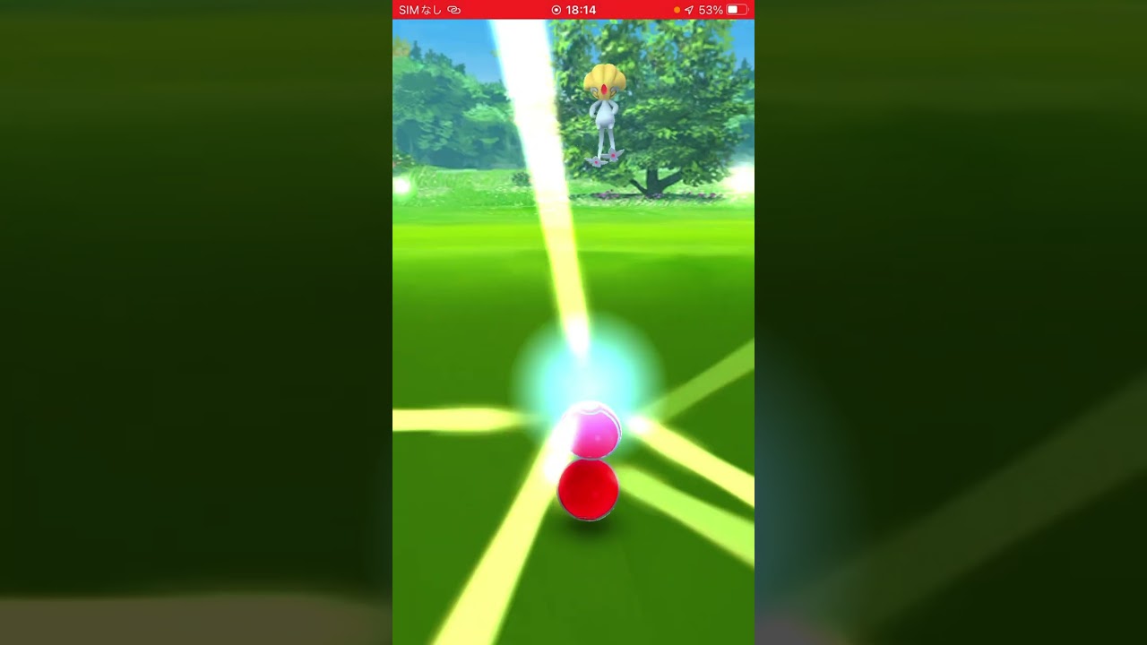 ゲットの瞬間　パート333 ポケモンgo ユクシー　#pokemon