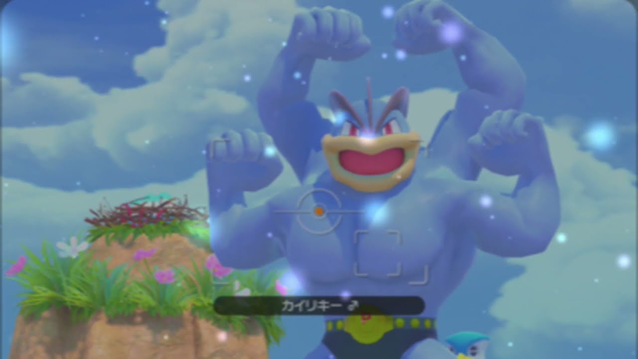 カイリキーさん、絶海の孤島で何してんスか(Newポケモンスナップ)