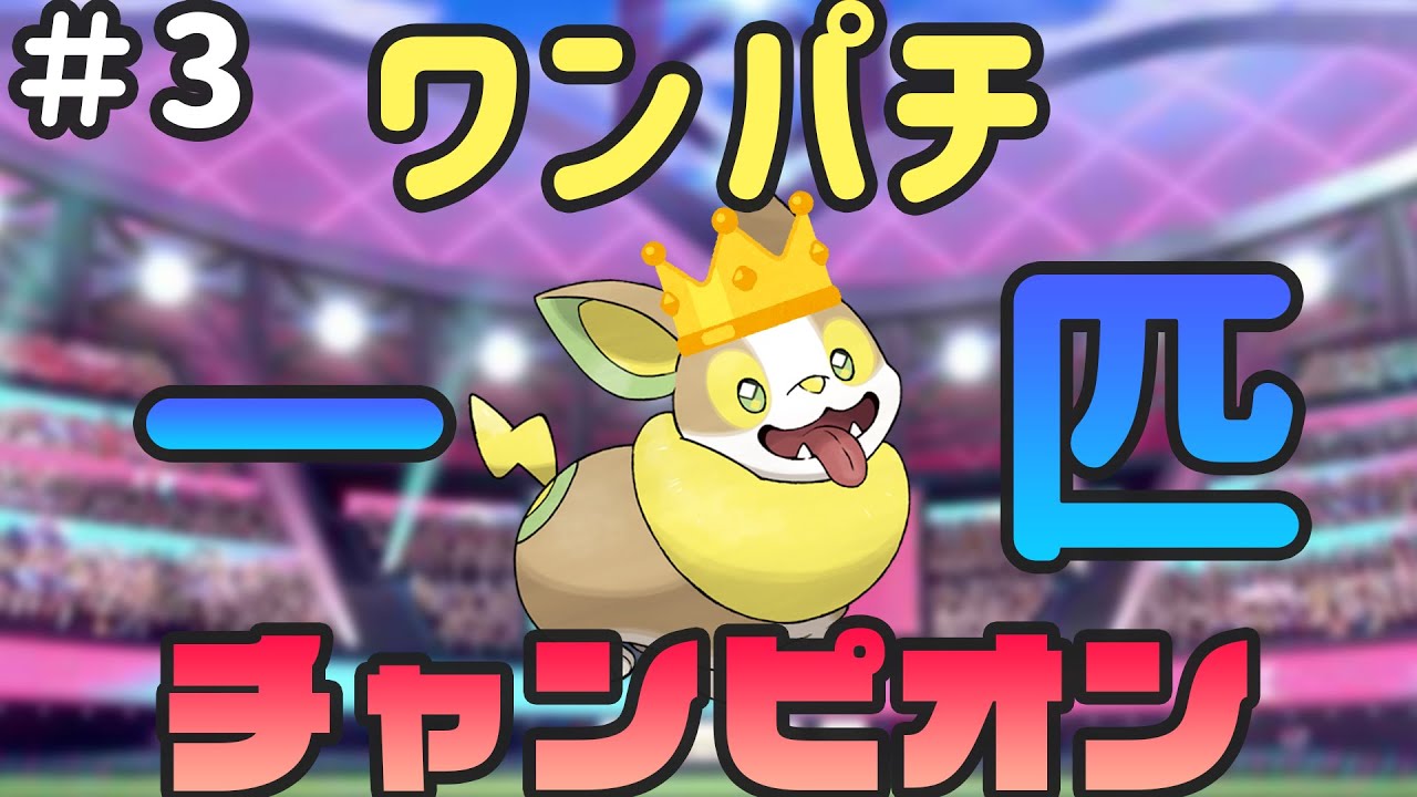 【ポケモン剣盾】ワンパチチャンピオンへの道…#3