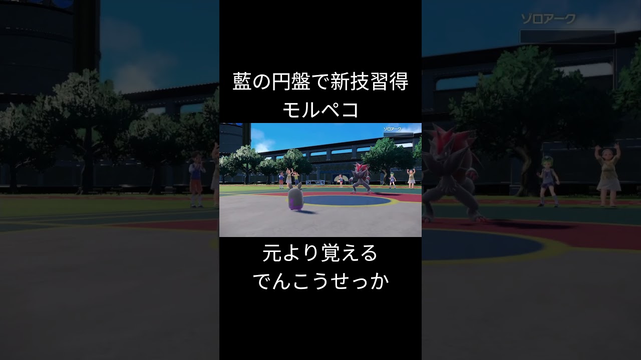 新技習得のモルペコが強くなったぞ！#ポケモンsv