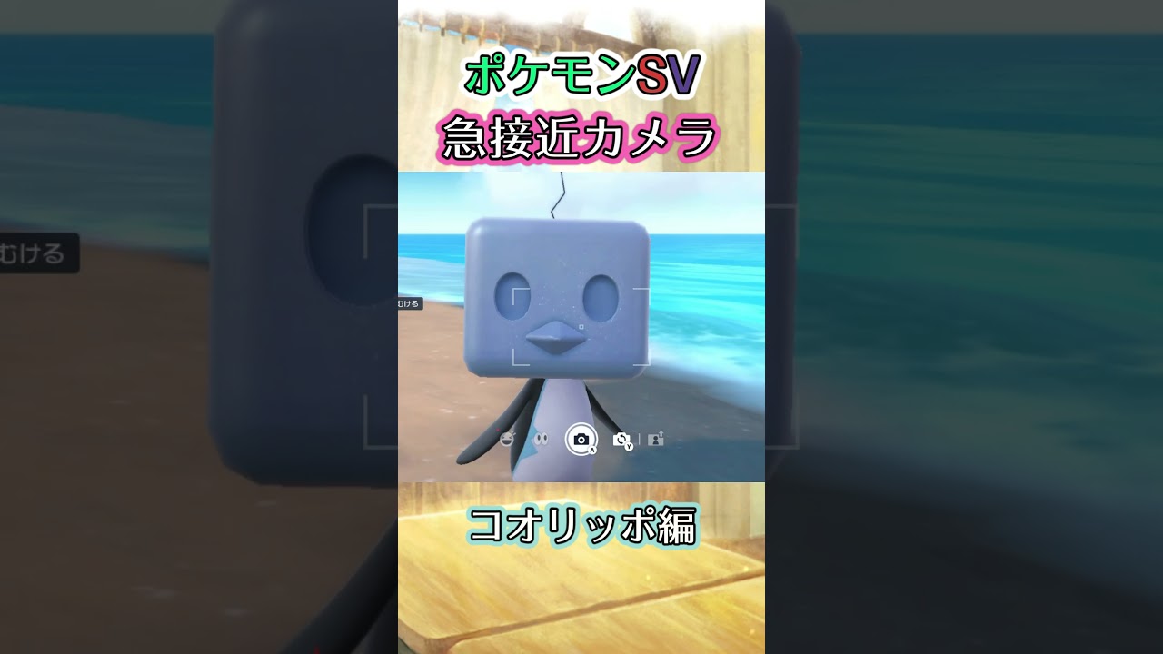 【ポケモンSV】コオリッポがﾁﾗﾁﾗとこちらを見てくるだけの動画 #ポケモン #ポケモンsv #コオリッポ #shorts