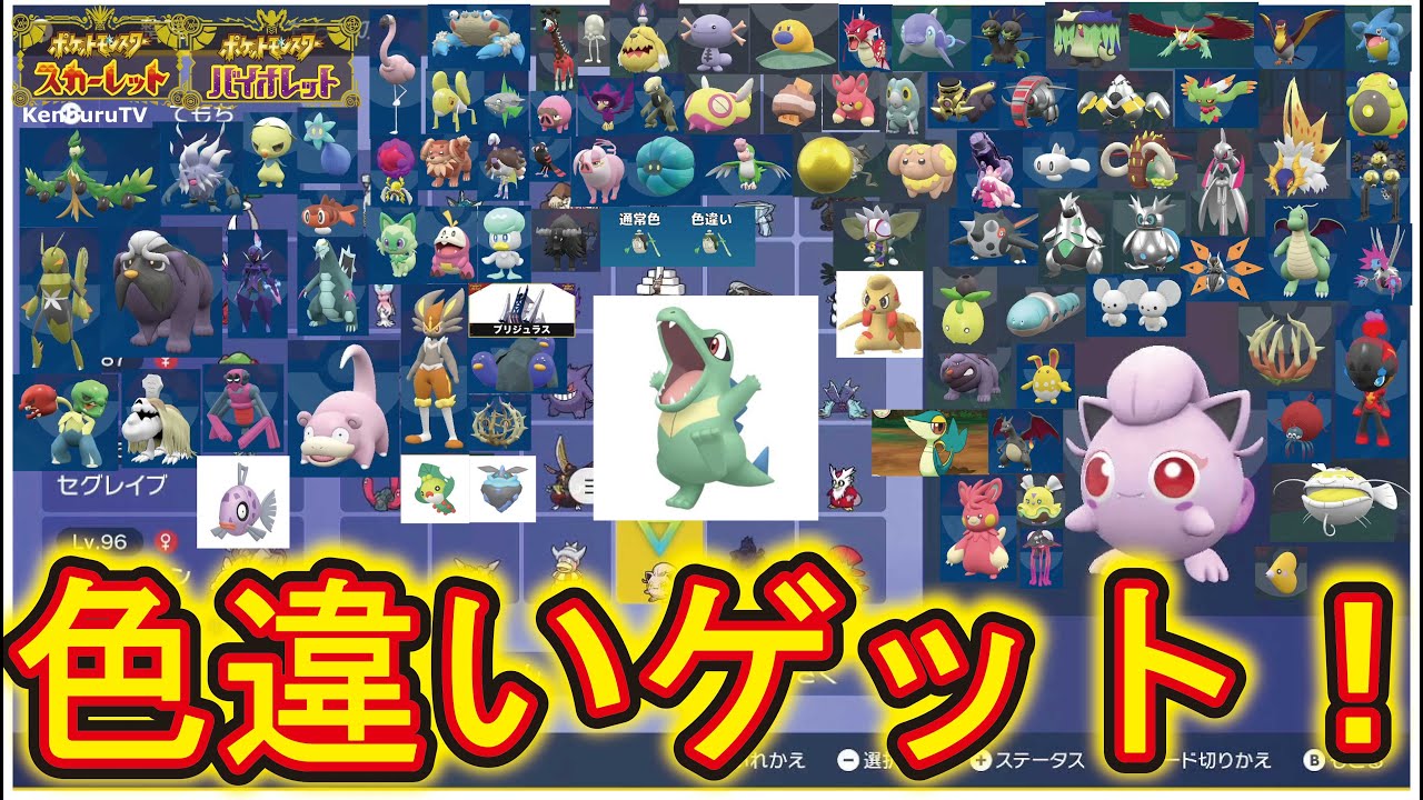【#ポケモンスカーレットバイオレット藍の円盤】雑談配信！ワニノコ色違い証持ち出るか！？ライブ配信！