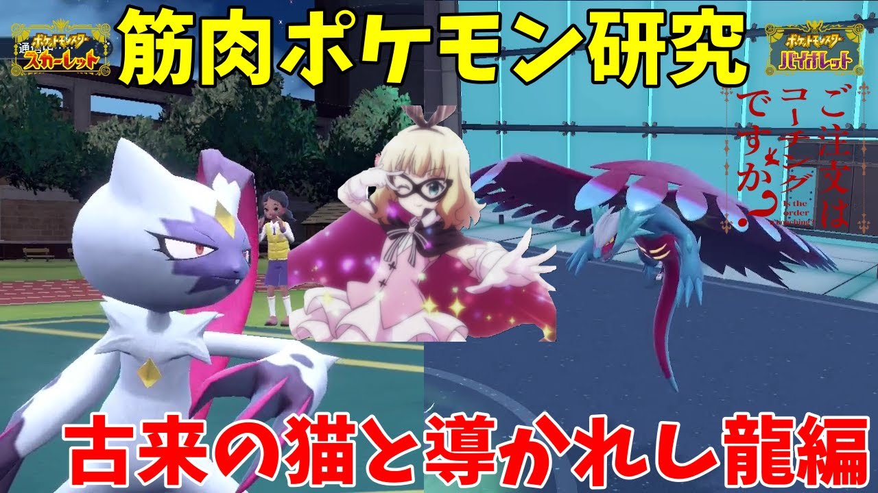 【ポケモンSV】ご注文は「導かれし龍」ですか？【トドロクツキ】