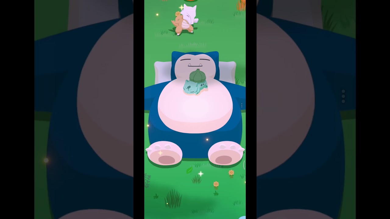 フシギダネ「おなかのうえ寝」｜ポケモンスリープ