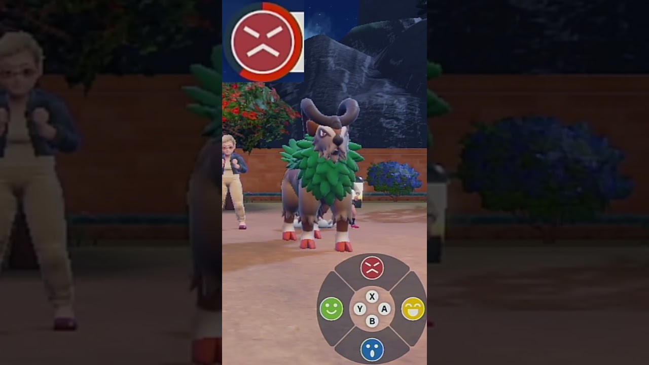 【ゴーゴート】ポケモンエクササイズ【パルデア図鑑No.222】#Shorts