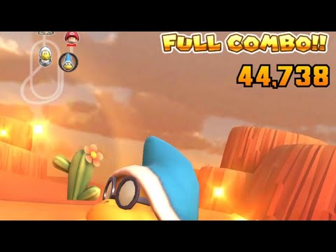 【マリオカートツアー】N64 カラカラさばく 2RX【フルコンボ/44000+】