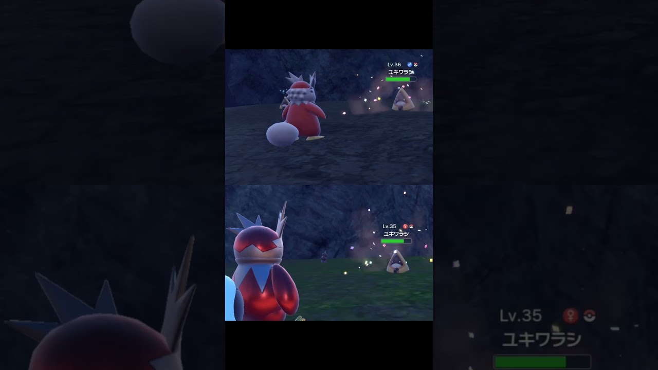 【ポケモンSV】プレゼントで相手を回復させるデリバード・テツノツツミ　#Shorts