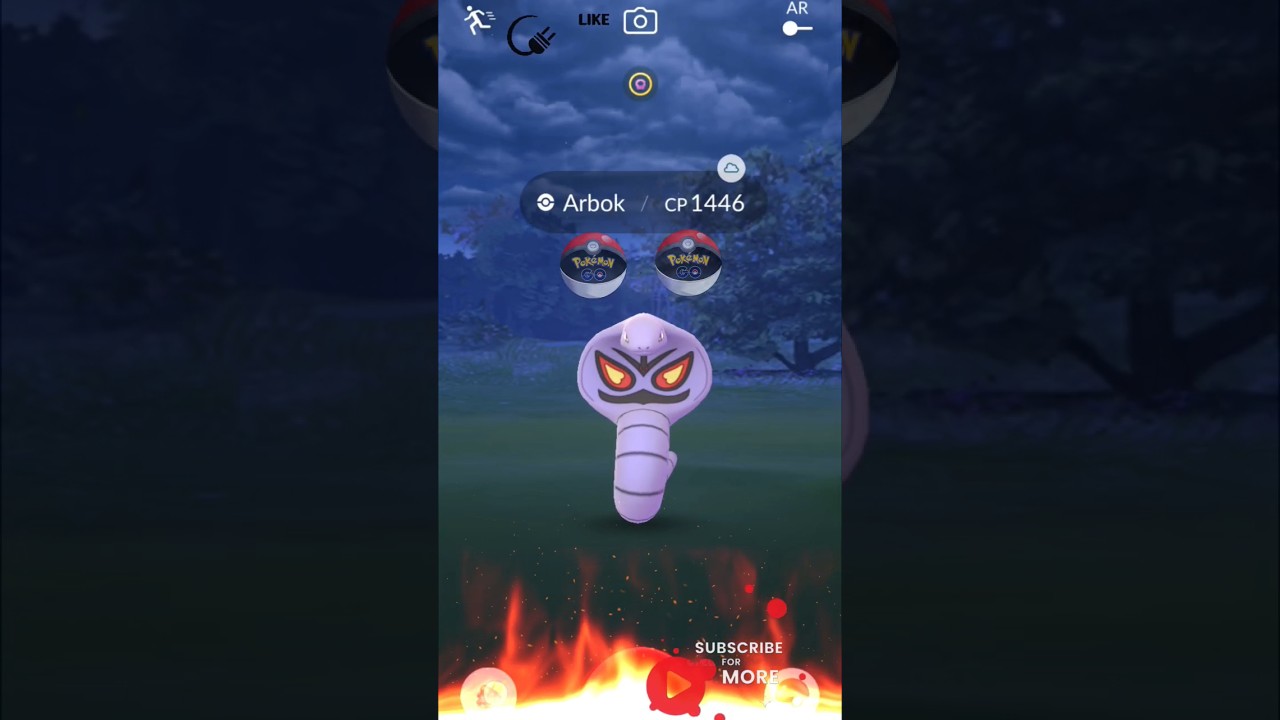 Pokémon Hunting🏹Adventure - It's Time to Catch 'Em All! ⓅⓄⓀⒺⓂⓄⓃ ⒼⓄ🤩🍻🤩 #shorts #pokemongo #arbok #new