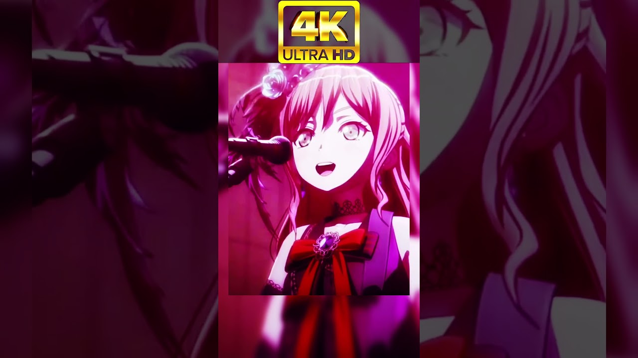 バンドリ！Roselia FIRE BIRD 3DMV【4K/Vertical/MV】【BanG Dream!/ロゼリア】#Shorts #Roselia