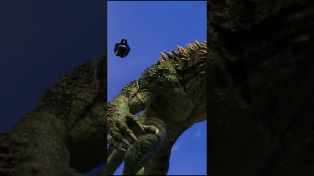 リザードの迷惑行為、、、街を破壊しながらダッシュ！ #PS5 #ゲーム実況 #スパイダーマン２