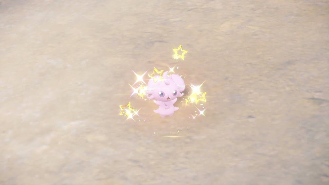 【ポケモンSV】ニャスパー　色違い【藍の円盤】