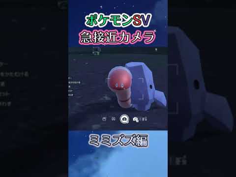 【ポケモンSV】ノズパスからﾋｮｯｺﾘしてきたミミズズがこちらをｼﾞｰｯと見つめてくるだけの動画 #ポケモン #ポケモンsv #ミミズズ #shorts