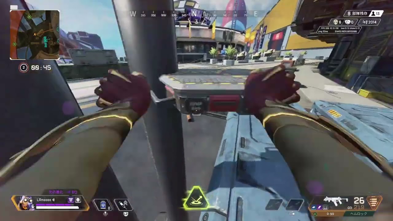 キャラコンNOOBにはオクタン一択5000dmg【Apex Legends】