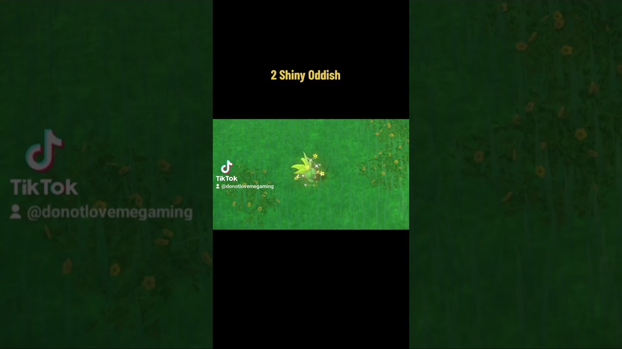 The First Oddish Was Quick #pokemon #shiny #newshiny #shinyhunter #pokemonscarlet