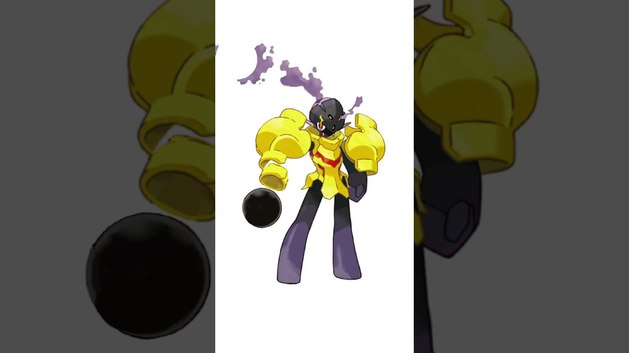 グレンアルマ＋ゴース合成。闇弾発射ポケモン。　#ポケモンフュージョン #pokemon #改造ポケモン  #伝説のポケモン #最強ポケモン