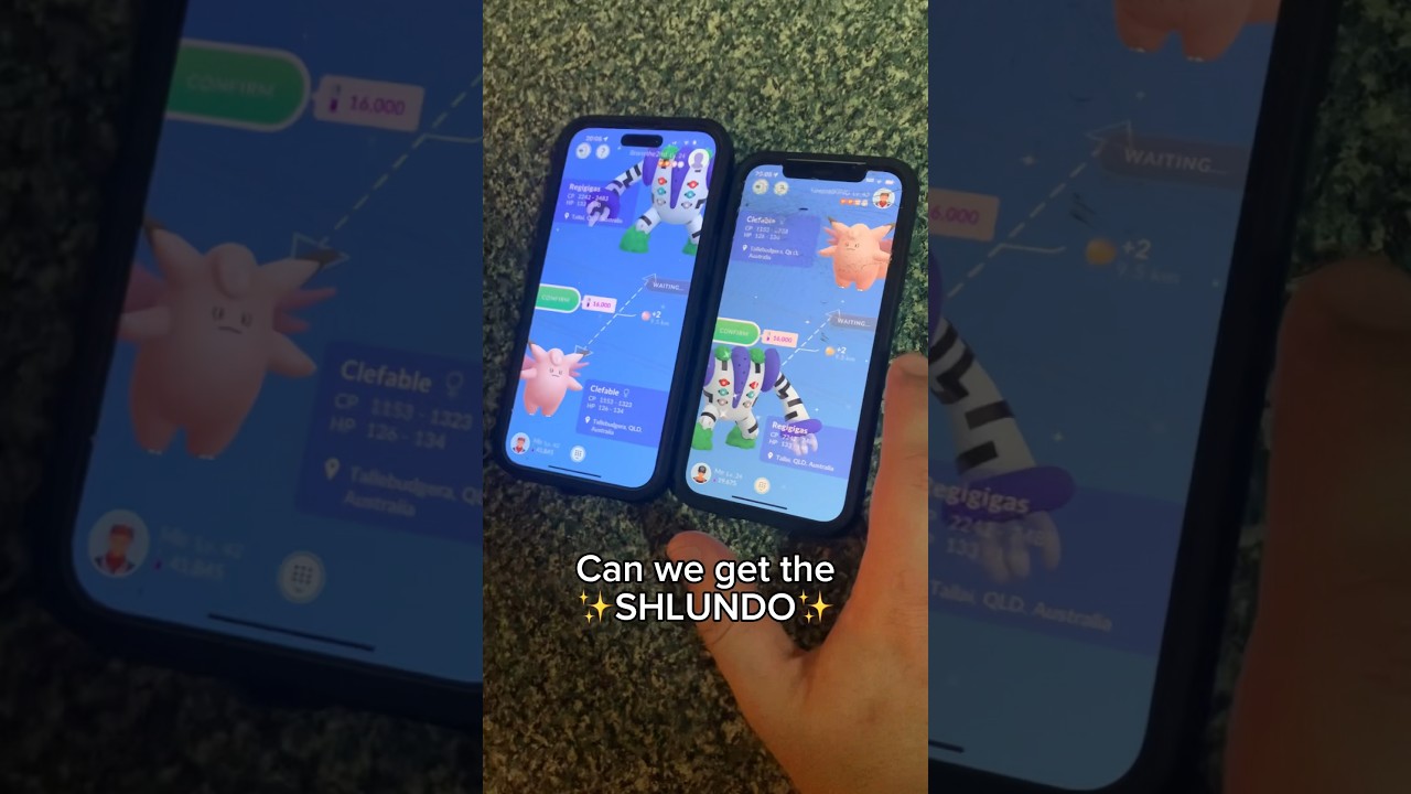 Can we get the SHLUNDO Regigigas?