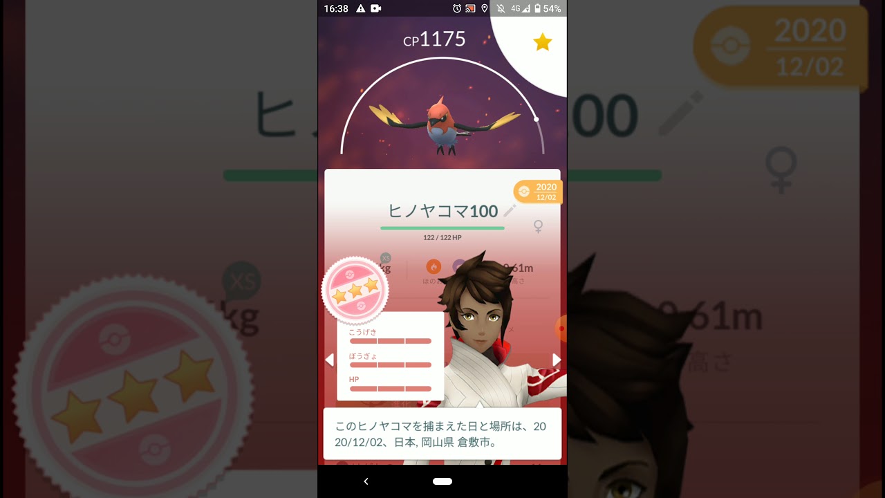 ポケモンGo　ヤヤコマコミュデイで個体値100のヤヤコマを！？？🍀🍀