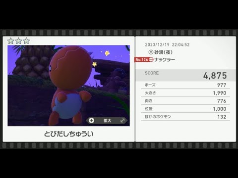 【Newポケモンスナップ】★3ナックラー4875