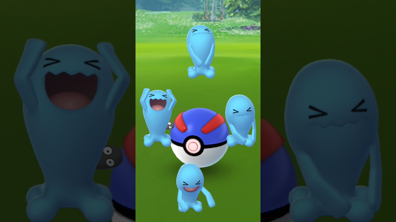 When I caught a Wobbuffet with unexpected star rating in Pokemon Go