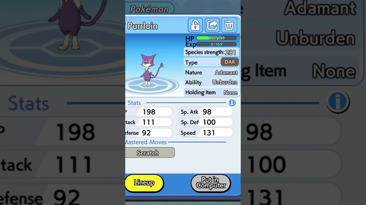 Purrloin pokémon  !! #shorts #pokémon