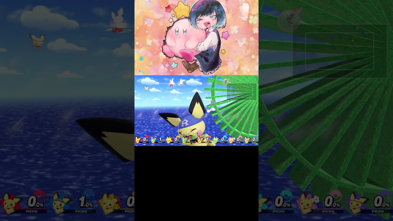 ピチューちゃんの全自動上撃墜装置【スマブラSP】 #スマブラsp