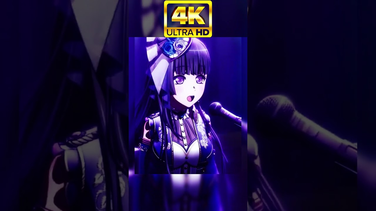 バンドリ！Roselia "Song I am." 3DMV【BanG Dream!/ロゼリア】#Shorts