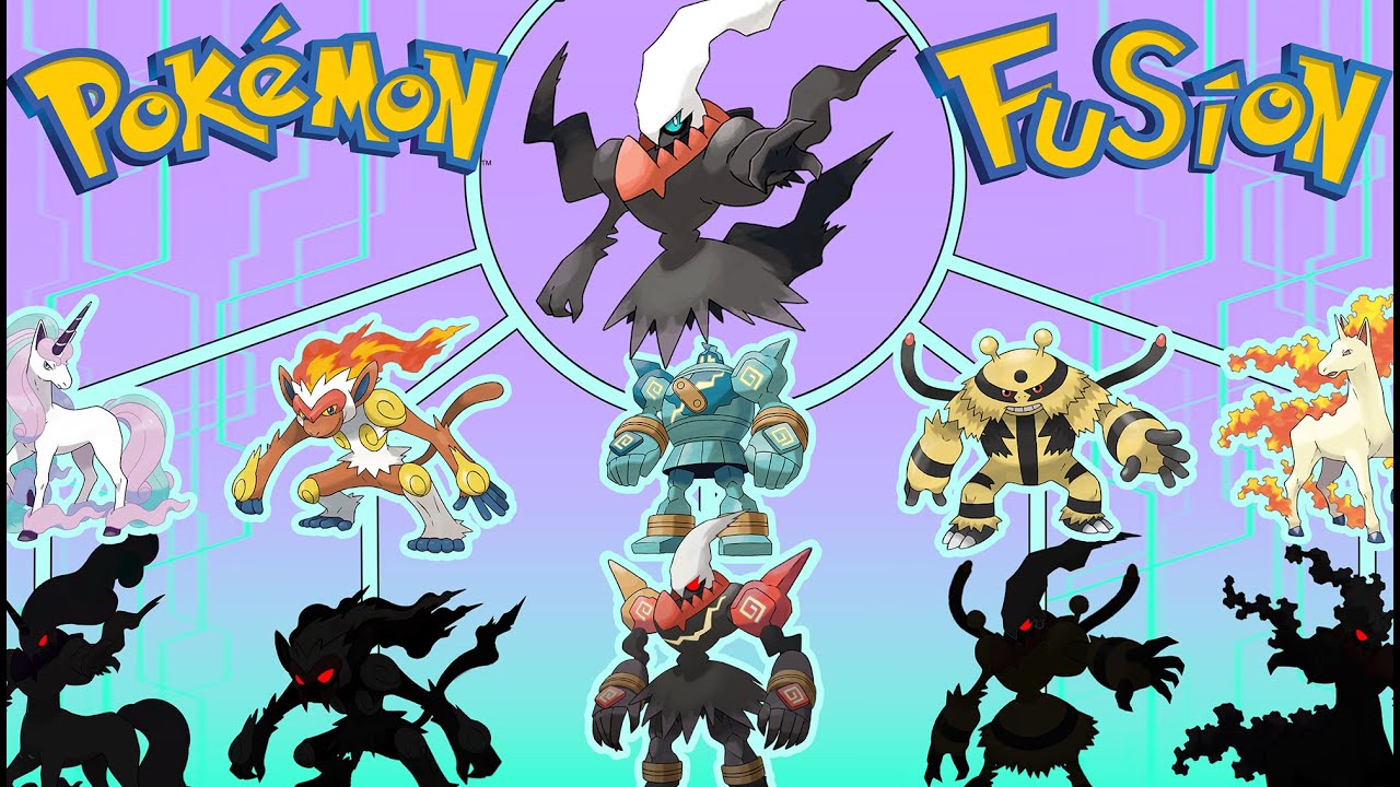 ポケモン同士を合成してみた。ダークライ編（その①）